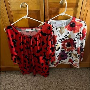 (2) Women’s Tops - Alfred Dunner and NewYork Company